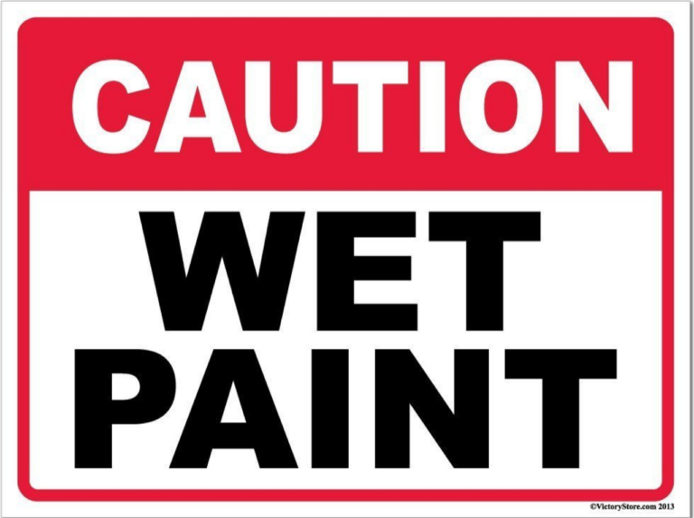 Caution! Wet Paint! MK3 Creative